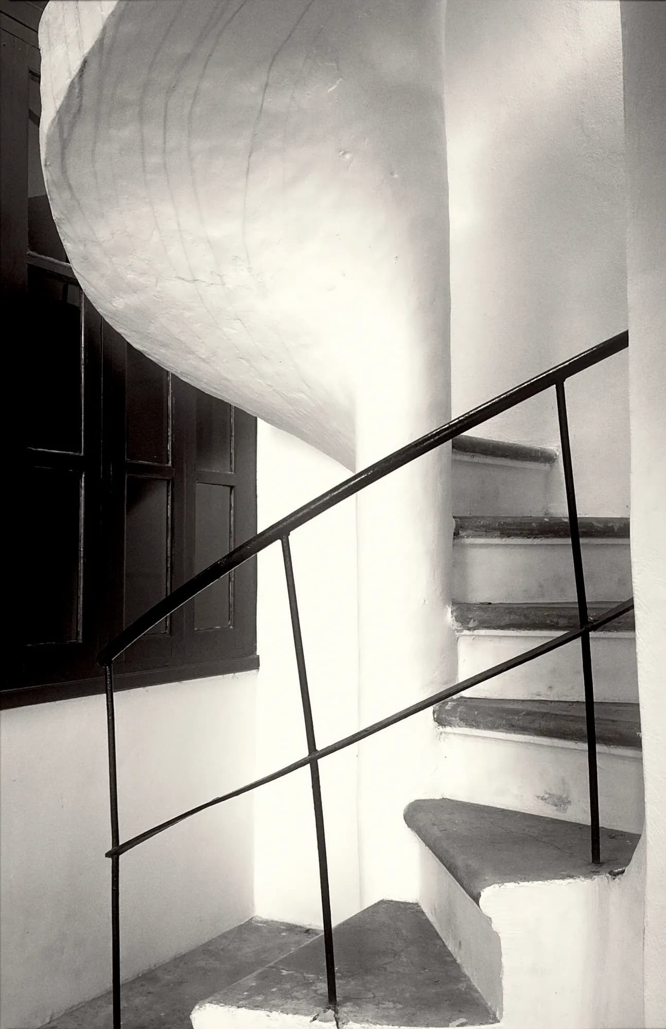 Rounded stairs